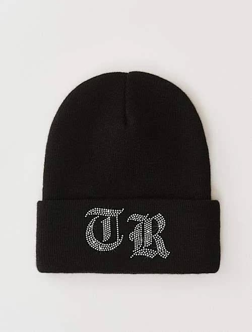 True Religion Crystal Logo Beanie