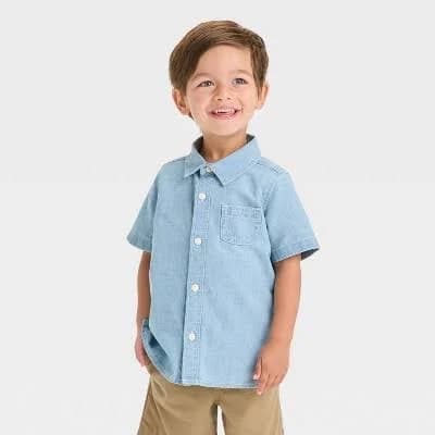 OshKosh B'gosh Toddler Boys' Chambray Shirt