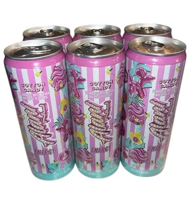 Alani Cotton Candy Energy Drink Sugar In