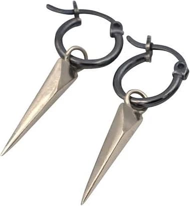 Lindsey L. Allen Sterling Silver Dagger Drop Earrings