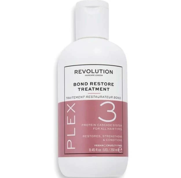 Revolution Haircare Plex 3 Bond Restore Treatment,, White, 100 ml (Pack of 1) (1454933)