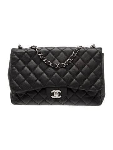 CHANEL Classic Single Flap Jumbo Shoulder Bag