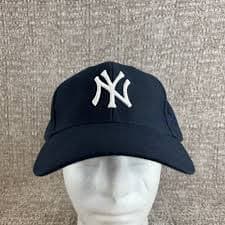 Vintage New York Yankees Blue MLB Snapback Hat Cap Twins Enterprise 90s 80s Vtg | eBay