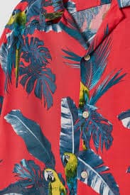 Resort shirt Relaxed Fit - Red - Men | H&M