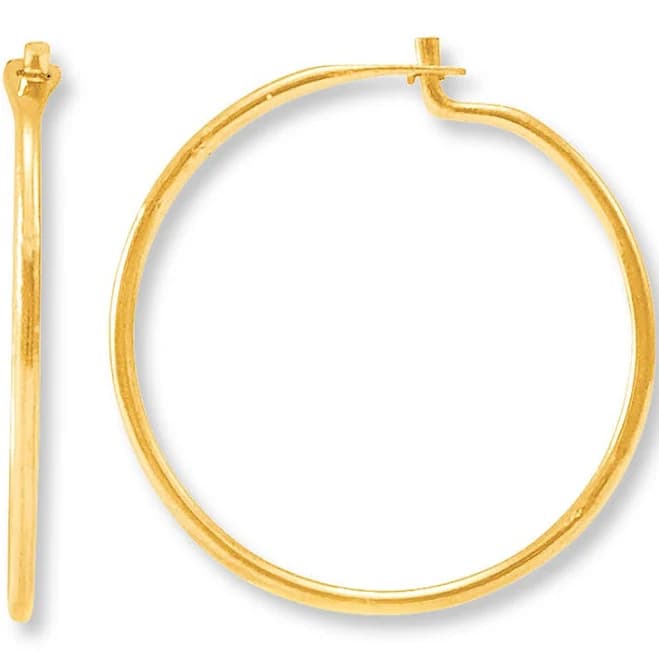 Jared 14K Yellow Gold Children's Hoop Earrings
