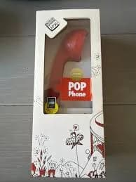 Native Union Pop Phone Flash Red Retro Handset iPhone Compatible