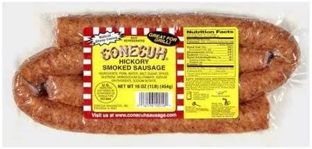 Conecuh Hickory Smoked Sausage 16 Oz (8 Pack)