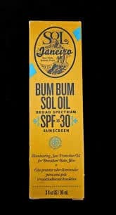 RARE! NWT Sol de Janeiro Bum Bum Sol Oil Firming Body Sunscreen UVA UVB.