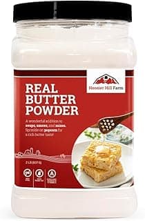 Hoosier Hill Farm Real Butter Powder, 2LB (Pack of 1)