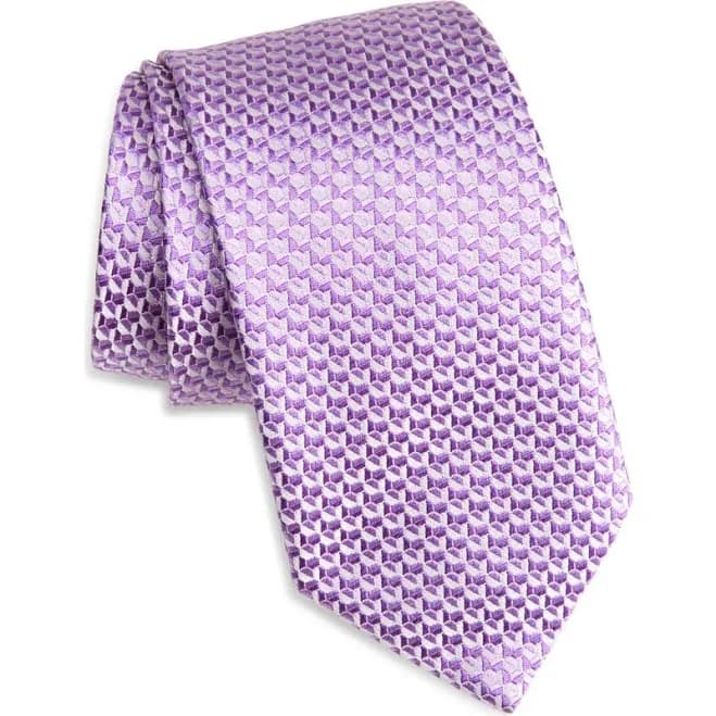Canali Men's Geometric Silk Tie