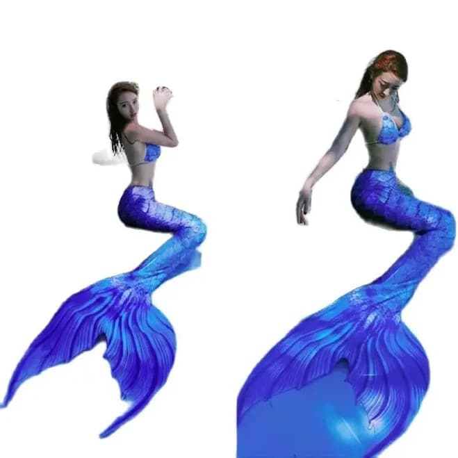 Customized Mermaid Tail with Monofin