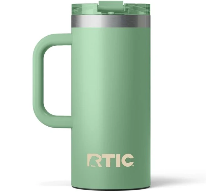 RTIC 16 oz Ceramic Lined Insulated Road Trip Travel Mug