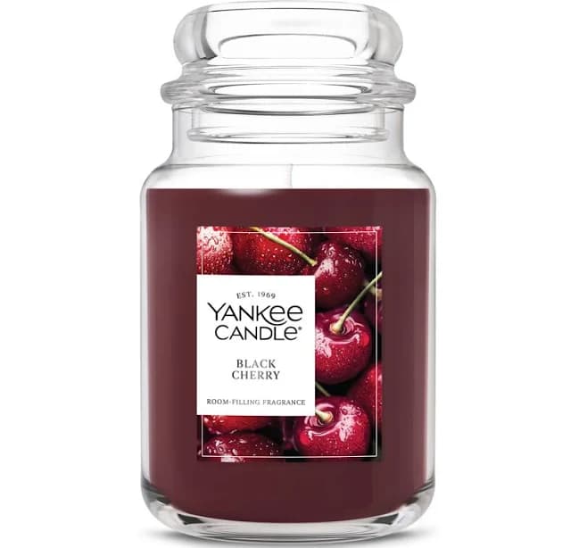 Yankee Candle Black Cherry Original Large Jar Scented