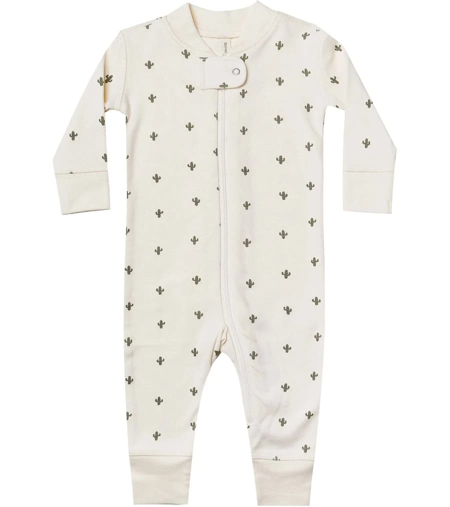 Quincy Mae Baby Zip Longsleeve Sleeper
