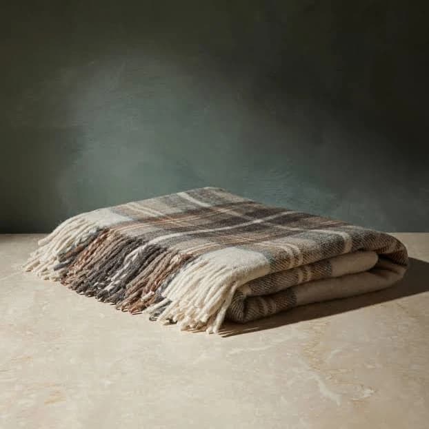 Lulu and Georgia Recycled Wool Throw