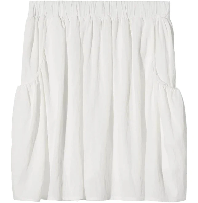 B+ab Textured A-Line Skirt