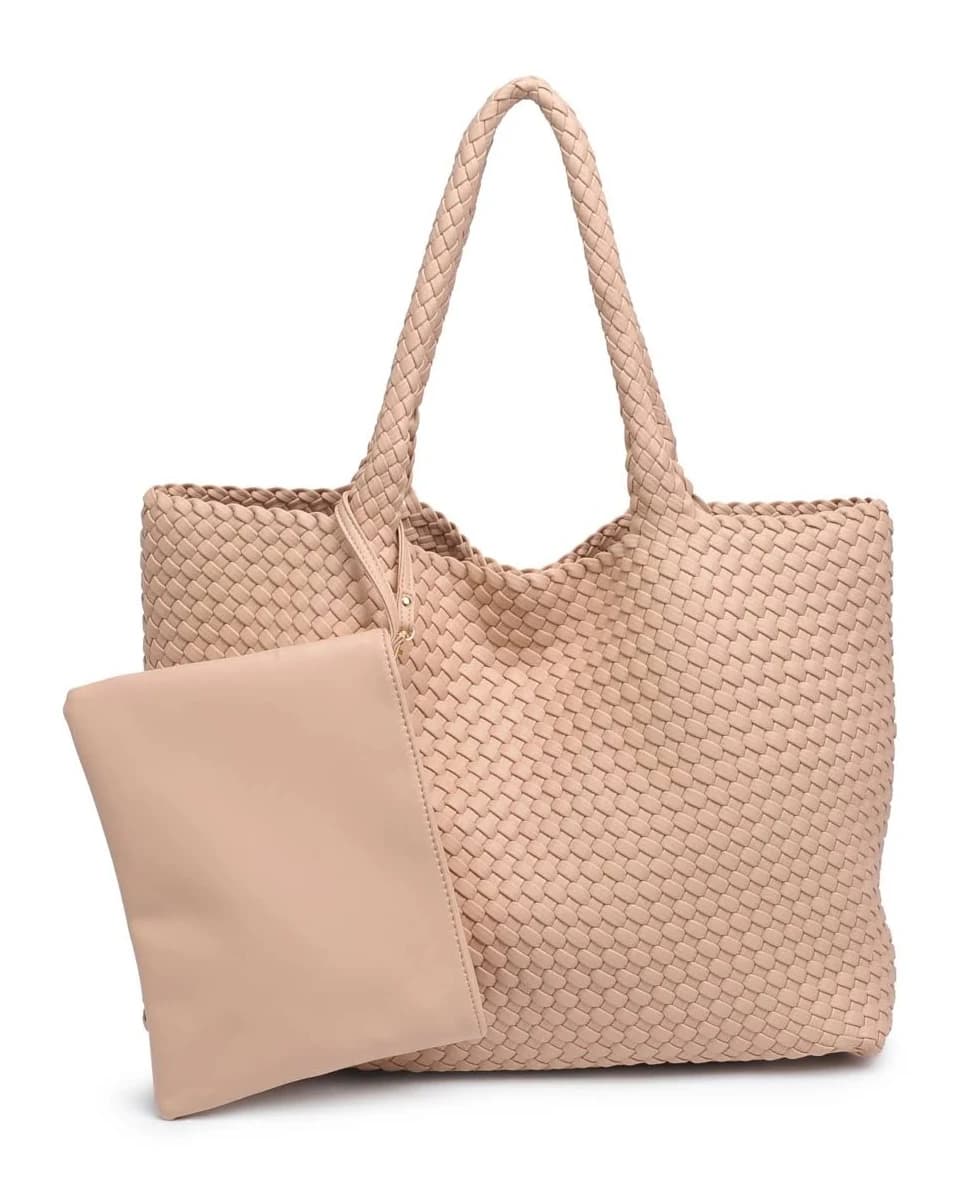 Moda Luxe Solana Woven Tote