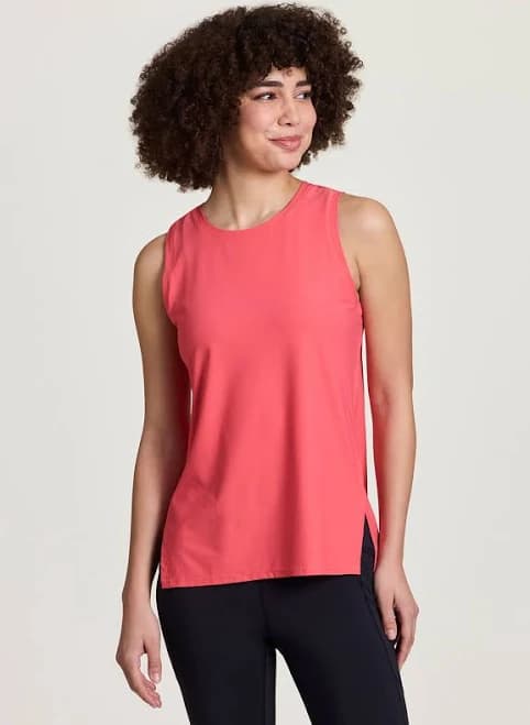 RBX Women's Airy Breathable Quick Drying Tank Top with Side Vents