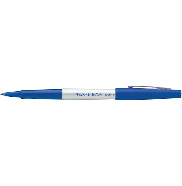Paper Mate Flair Blue Felt Tip Pen