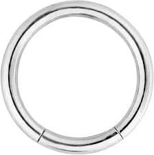 16g 5/16 Inch Surgical Steel Segment Hoop Ring Circular Barbell