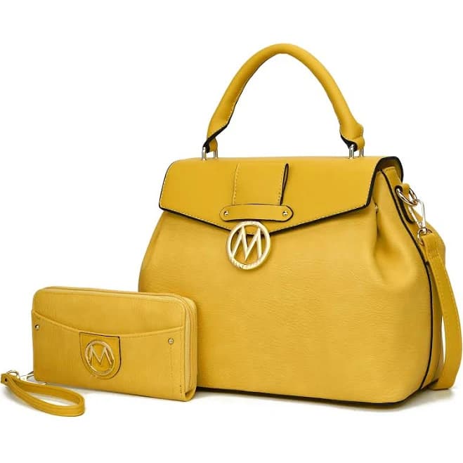 MKF Collection Aurora Crossbody Satchel & Wallet