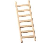 1:12 Scale Miniature Wooden Ladder
