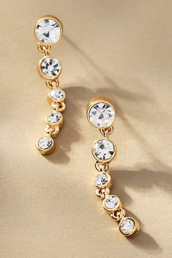 Anthropologie Graduated Drop Earrings