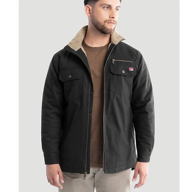 Wrangler Men's Faux Shearling Jacket