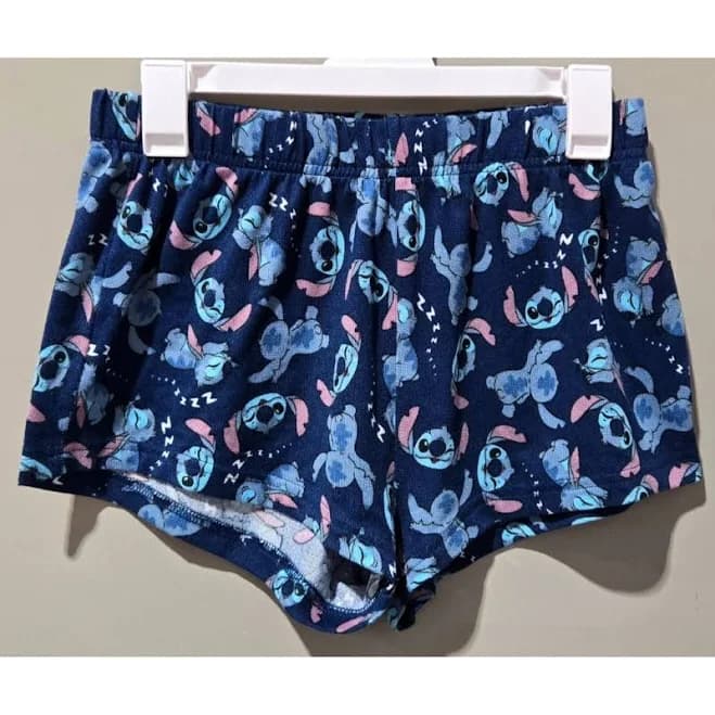 Disney Women's Stitch Print Sleep Shorts 2-Pack