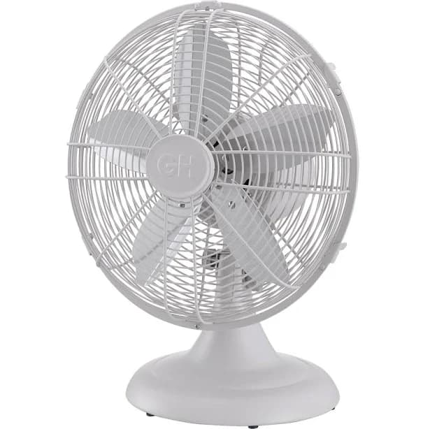 Good Housekeeping All- Metal Retro Table Fan