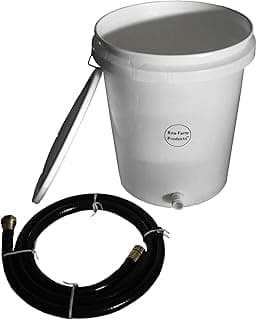 5 Gallon Gravity Water Supply/Reserve KIT for Automatic Waterer Chicken Poultry