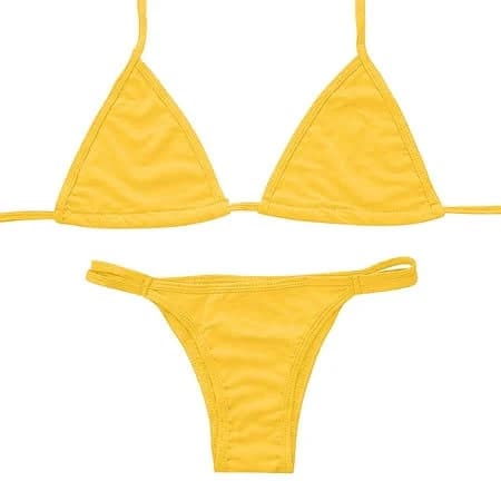 Women's Triangle String Bikini Set