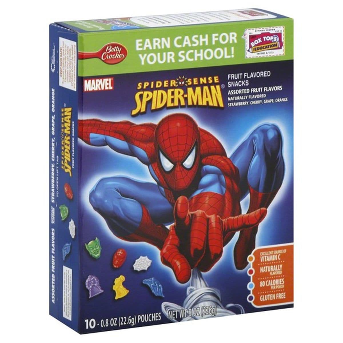Betty Crocker Marvel Spider-Man Fruit Flavored Snacks
