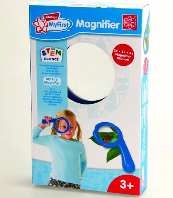 Edu-toys My First 2X 3X 4X Magnifier
