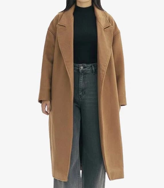 Angel Jackets Women's Oversized Wool Overcoat