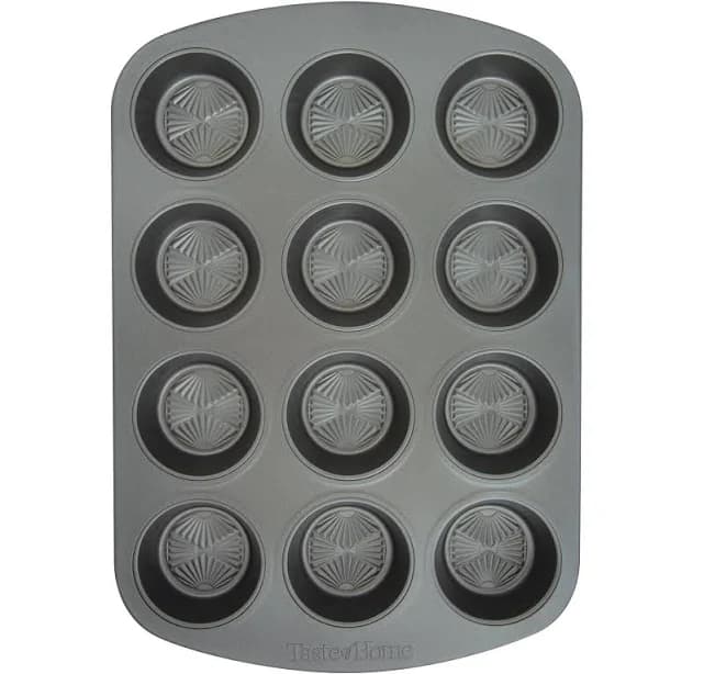 Range Kleen Taste of Home 12-Cup Non-Stick Metal Muffin Pan