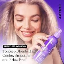Amazon.com: EVANYC Leave-In Hair Cream for Blonde Hair, 5.4 Fl Oz - Leave In Conditioner Helps Eliminate Brassy Yellow Tones, No-Rinse Toner : Beauty & Personal Care