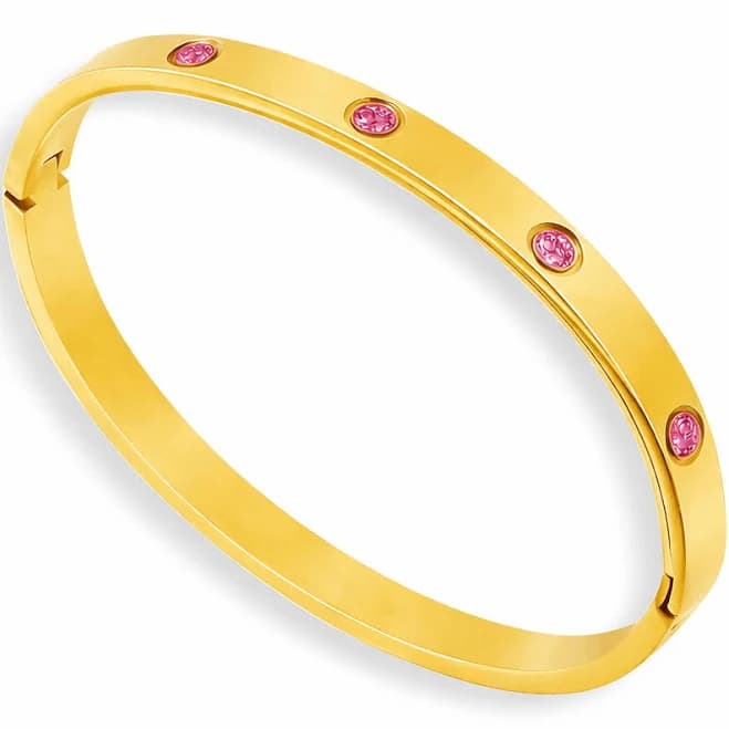18K Gold Waterproof Classic Bangle