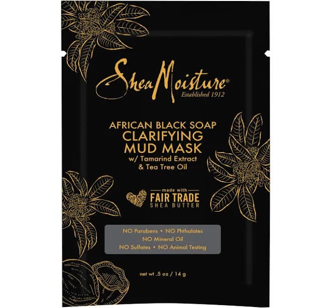 Shea Moisture African Black Soap Clarifying Mud Mask