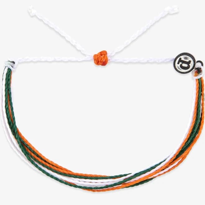 Girls Women Pura Vida Jewelry Game Day Green