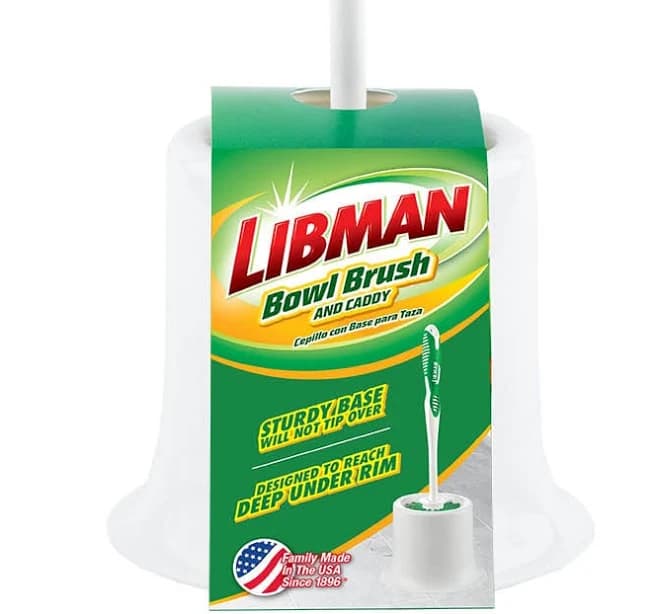 Libman Toilet Bowl Brush & Caddy