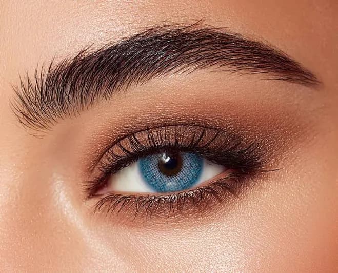 Aquarella Arara Blue Quarterly Color Contact Lenses