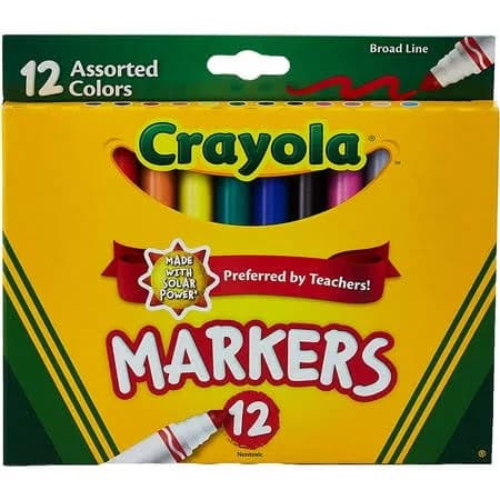 Crayola Assorted Broad Line Markers