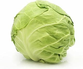 Farmers Market Locally Grown Cabbage, Green Organic, 1 bunch
