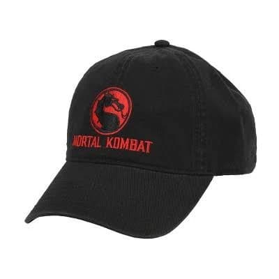 Mortal Kombat Classic Logo Dad Cap