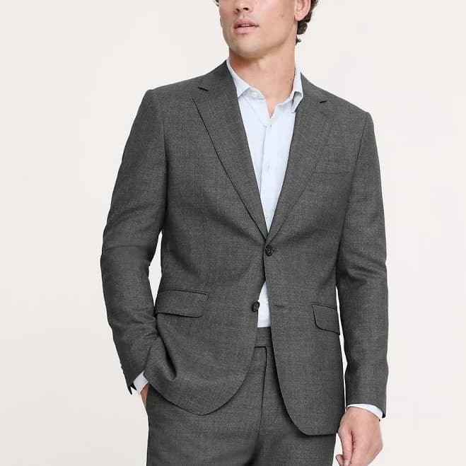 Banana Republic Men's Signature Italian Rustico Suit Jacket