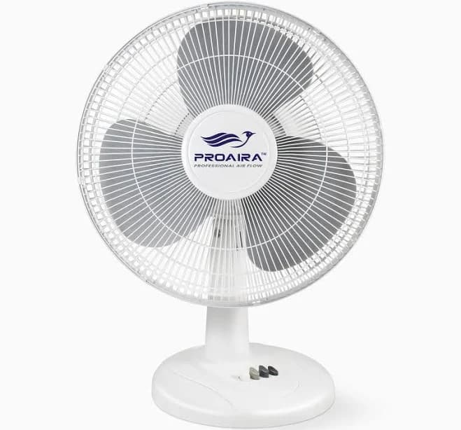 PROAIRA 16-inch Oscillating Table Fan
