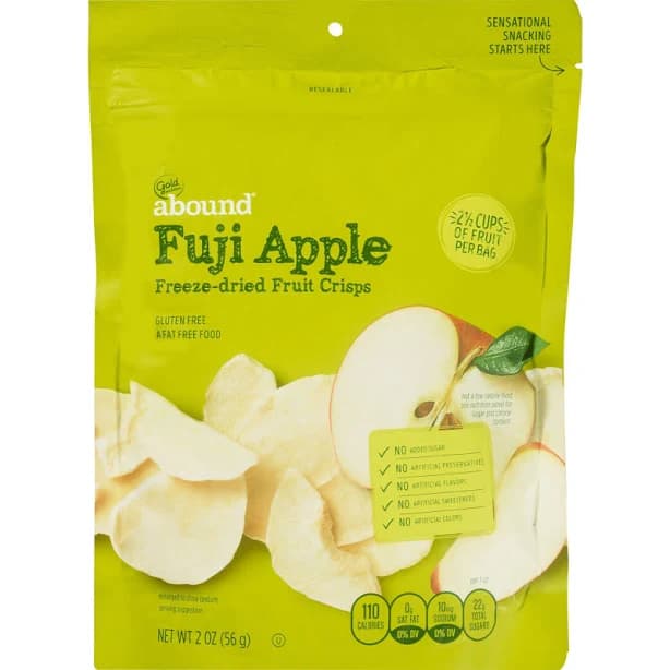 CVS Gold Emblem Abound Fuji Apple Freeze-Dried Fruit Crisps