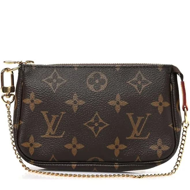Louis Vuitton Pochette Accessoires Monogram Canvas Mini Clutch