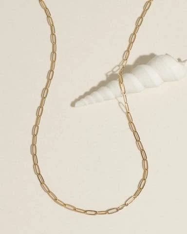 James Michelle 10K Gold Link Chain